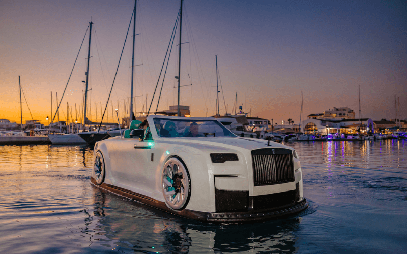 Jet Car Rolls Royce